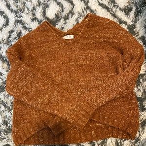 BURNT ORANGE SWEATER!